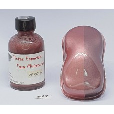 TINTA POLIÉSTER PÉROLA ROSA ANTIGO Nº 617 TINTA POLIÉSTER PÉROLA ROSA ANTIGO Nº 617